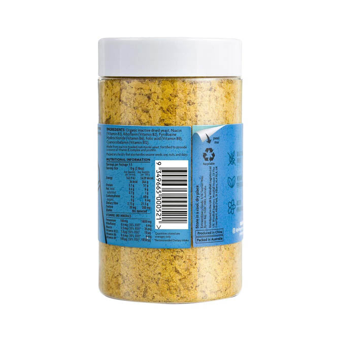 Pimp My Salad - Organic Nutritional Yeast Back Panel