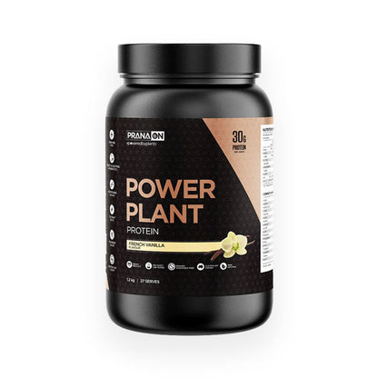 Prana ON Plant Power Protein 27 serves 1.2kg French Vanilla Flavour