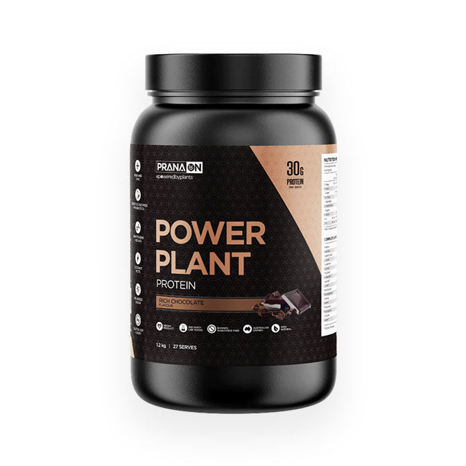 Prana ON Plant Power Protein 27 serves 1.2kg Rich Chocolate Flavour