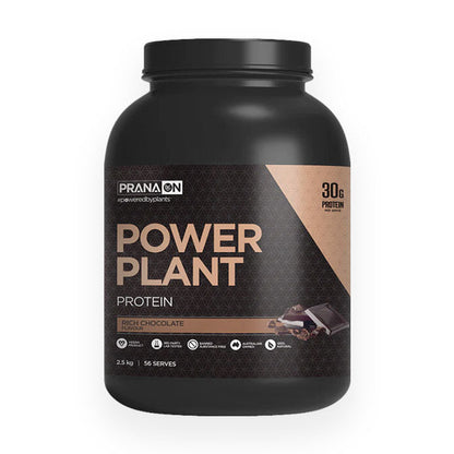 Prana ON Plant Power Protein 56 serves 2.5kg Rich Chocolate Flavour