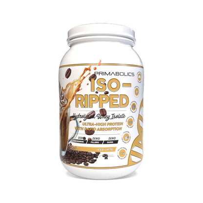 Primabolics Iso-Ripped Whey Protein Isolate 25 serves 750g Iced Latte Flavour