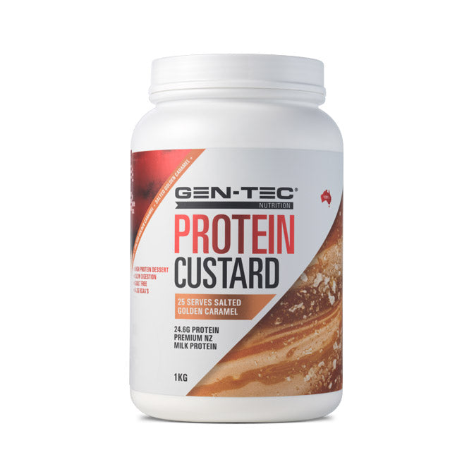 Protein Custard Salted Caramel 1kg Gen Tec