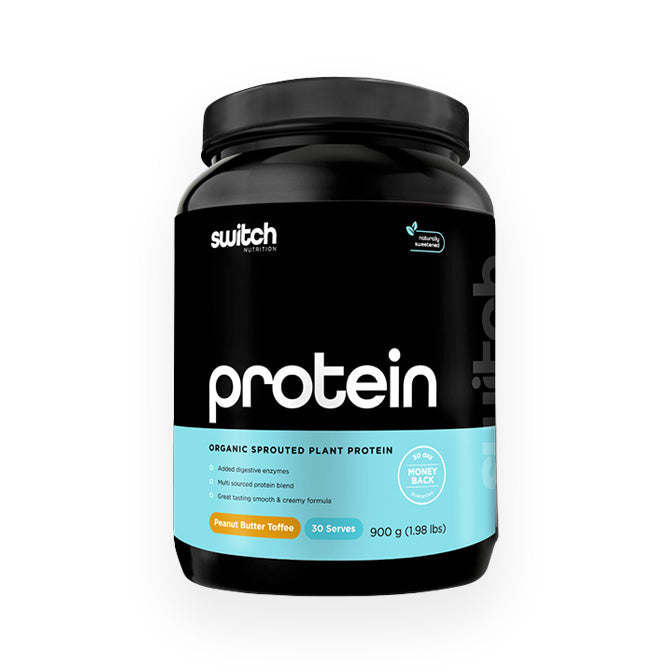 Protein Switch By Switch Nutrition 30 Serves Peanut Butter Toffee