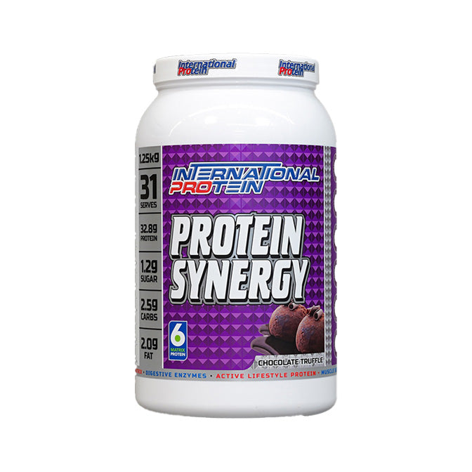 International Protein Protein Synergy 31 serves 1.25kg Chocolate Truffle Flavour