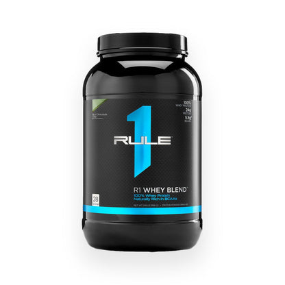 Rule 1 Whey Protein Blend 28 Servings 910g Mint Chocolate Chip Flavour