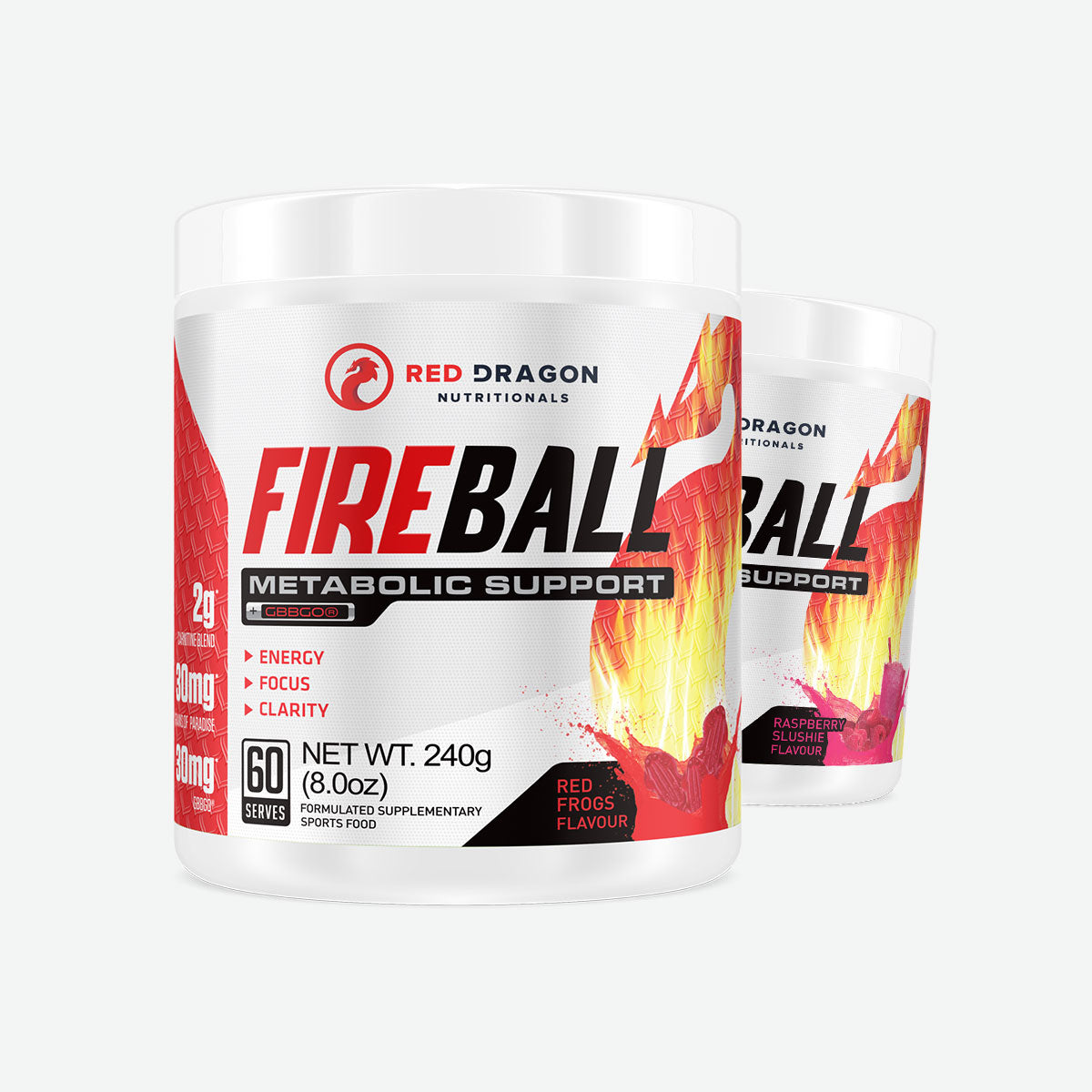 Red Dragon Nutraceuticals Fireball 60 serves 240g - Hero