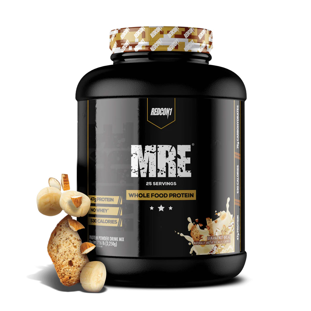 Redcon 1 MRE Whole Food Protein 25 servings Banana Nut Bread Flavour
