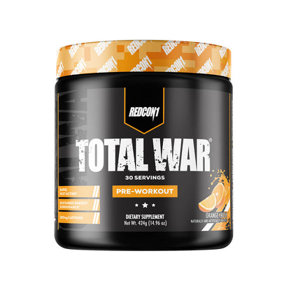 Redcon1 Total War Pre-workout 30 servings 423g - Orange Crush Flavour