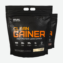 Rival Nutrition Clean Gainer High Protein Lean Gainer Powder 37 servings 5443g 2 flavours - Hero