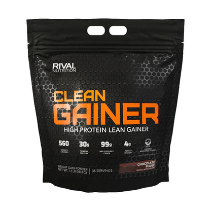 Rival Nutrition Clean Gainer High Protein Lean Gainer Powder 37 servings 5443g Chocolate Fudge Flavour