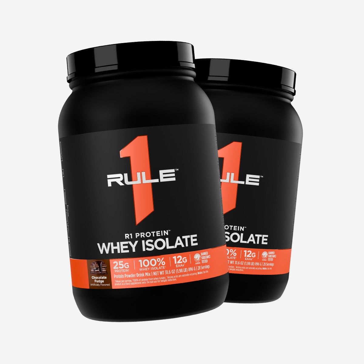 Rule 1 R1 Protein Whey Isolate 28 servings 896g - Hero