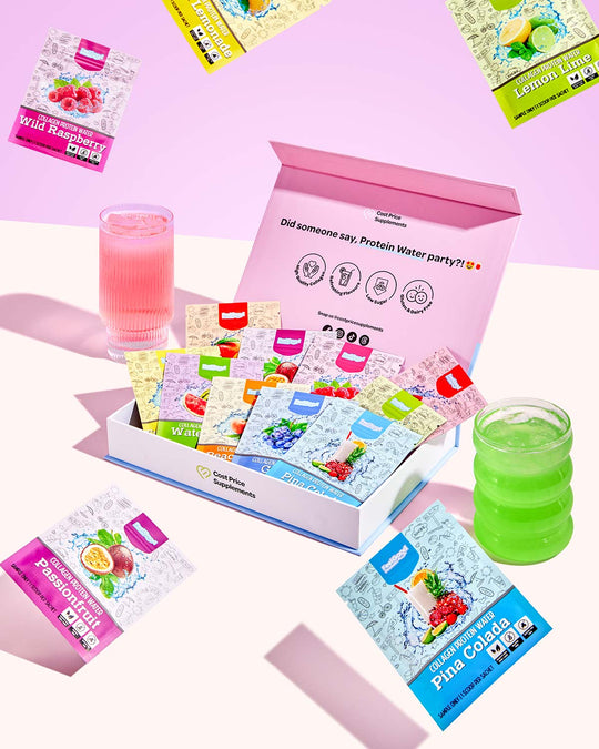 Samples of protein water