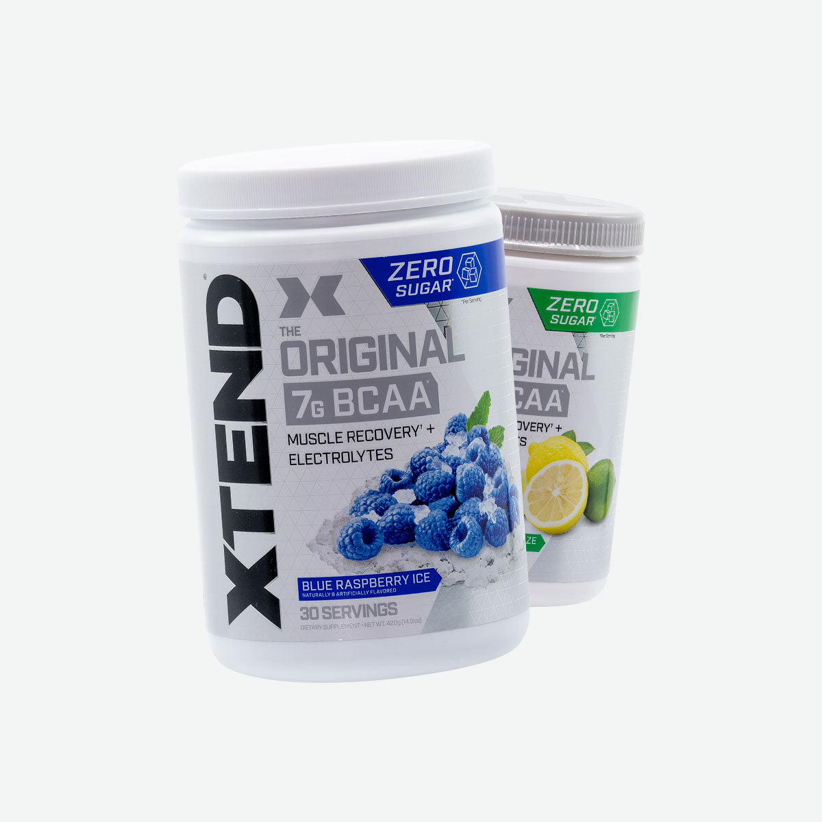 Scivation Xtend 7g BCAA 30 servings blue raspberry and lemon lime squeeze flavour
