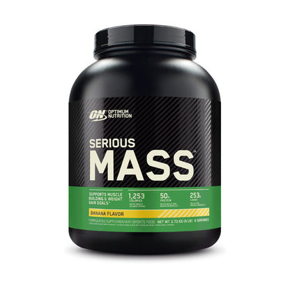 Optimum Nutrition Serious Mass 8 servings 2.72kg 6lb - Banana Flavour