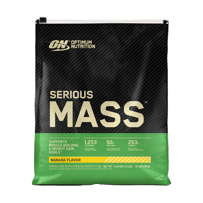 Optimum Nutrition Serious Mass 16 servings 5.44kg - Banana Flavour