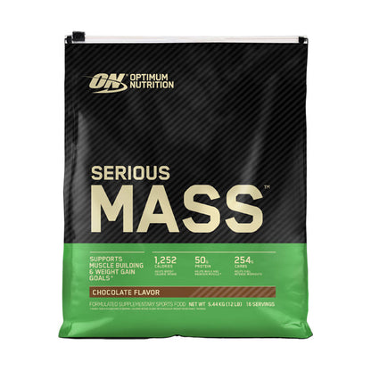 Optimum Nutrition Serious Mass 16 servings 5.44kg - Chocolate Flavour
