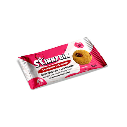 Skinnybik Low Carb Biscuits - Cranberry & Coconut