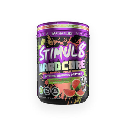Finaflex Stimul8 Hardcore Preworkout 30 serves Wild Watermelon Flavour