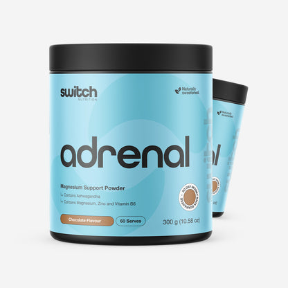 Switch Nutrition Adrenal Magnesium Support Powder 60 Serves 300g - Hero