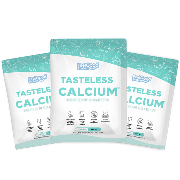 Tasteless Calcium by Feel Good Protein - 3 serve pack