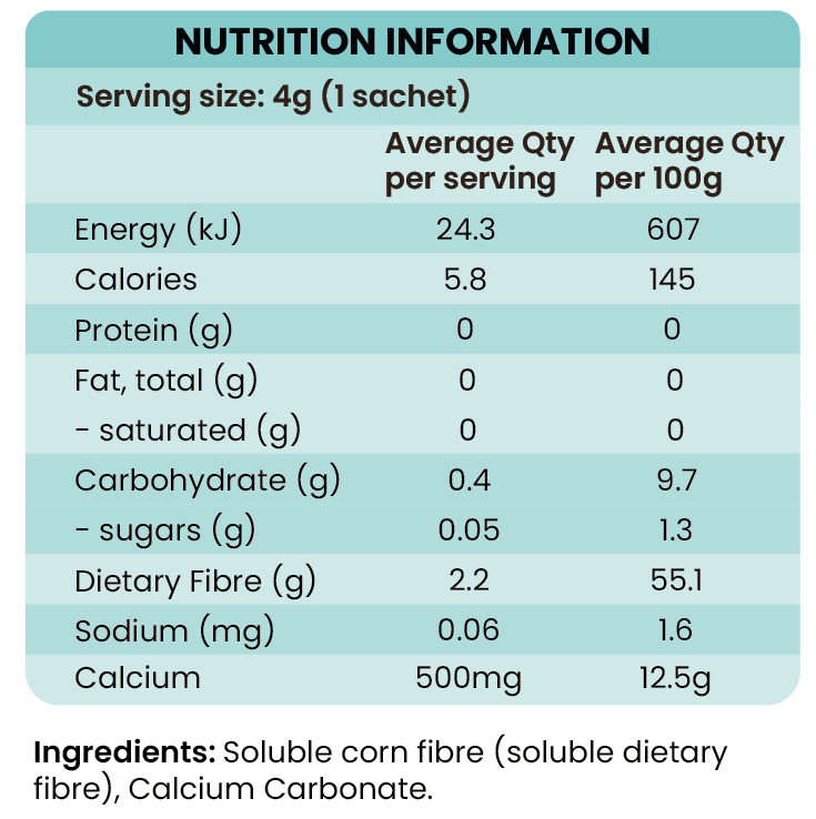 Tasteless Calcium by Feel Good Protein - 3 serve pack