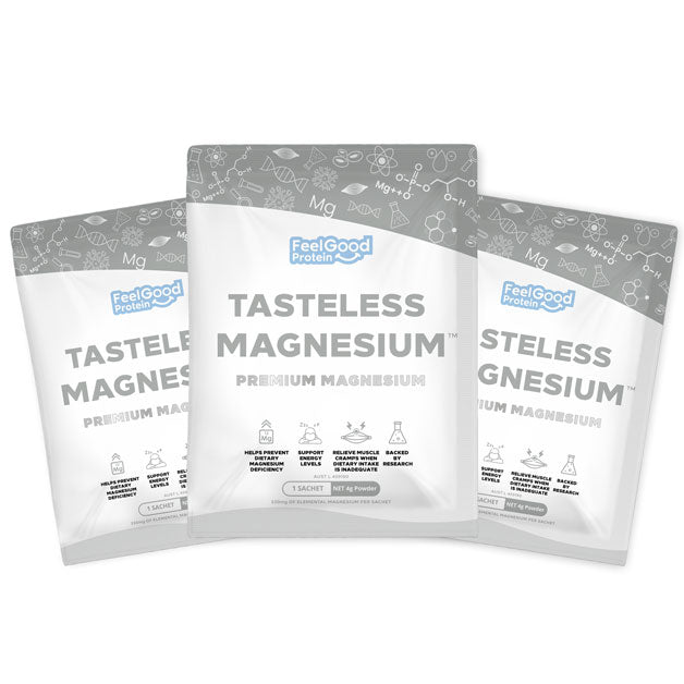 Tasteless Magnesium by Feel Good Protein 3-serve pack