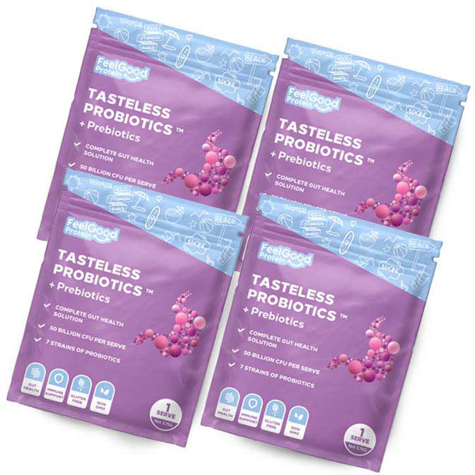 Tasteless Probiotics by Feel Good Protein - 4 Sachets 3.75g