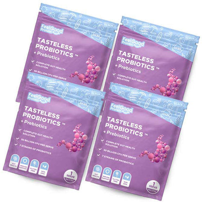 Tasteless Probiotics by Feel Good Protein - 4 Sachets 3.75g