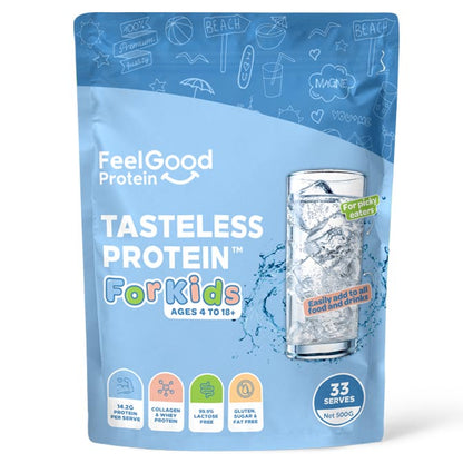 Tasteless Protein for Kids by Feel Good Protein