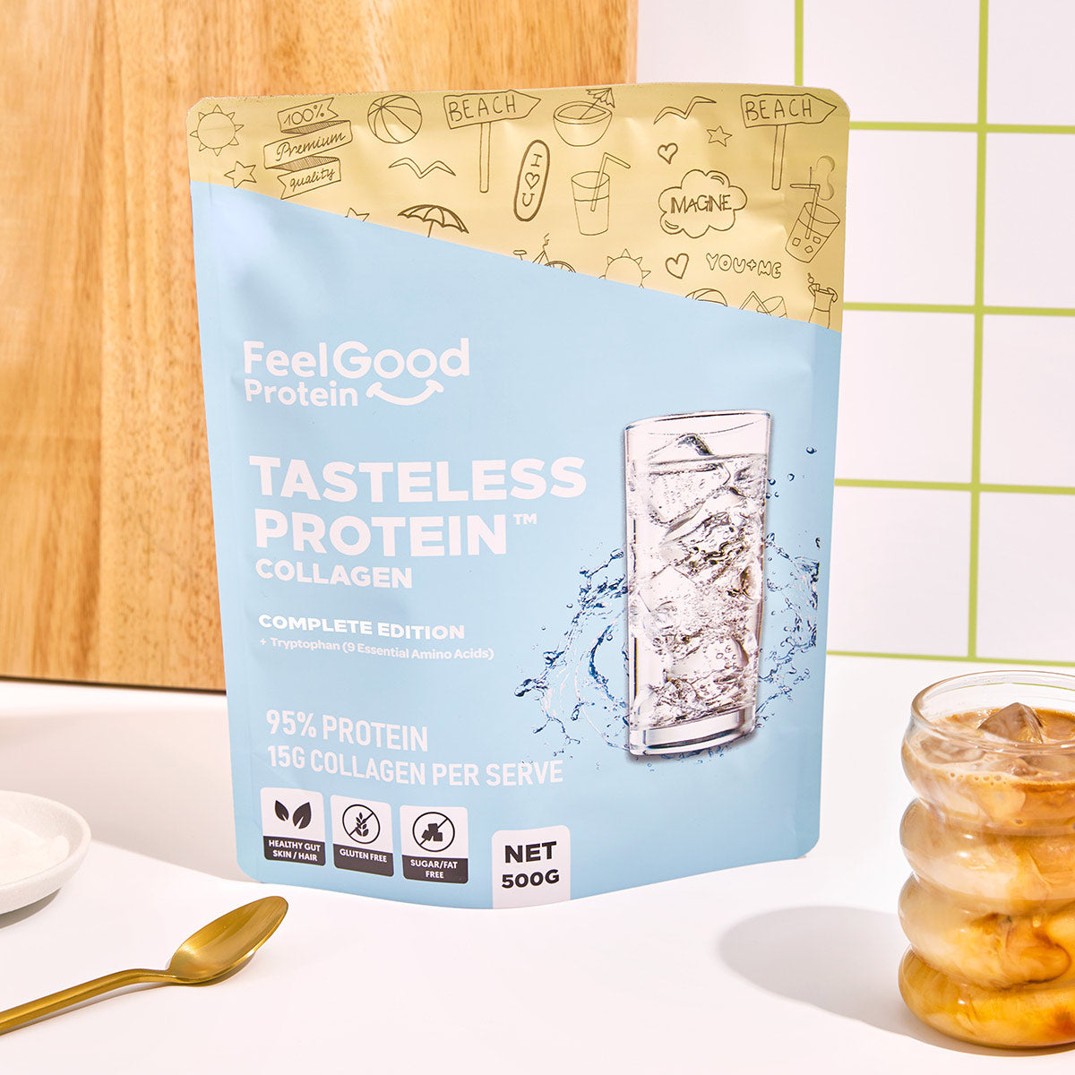 Tasteless Protein Hero Bright 1200