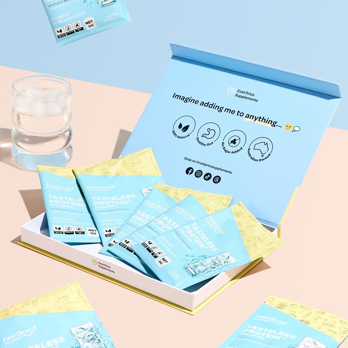 Tasteless Protein Sample Pack hero image 6 samples