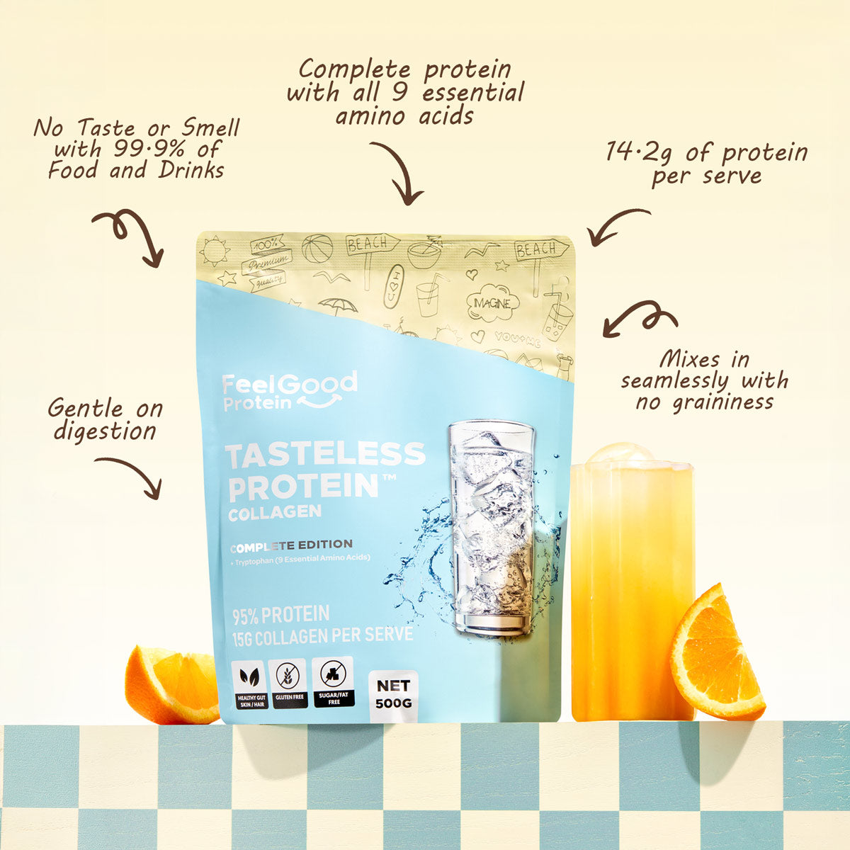 Tasteless Protein powder and some of the benefits