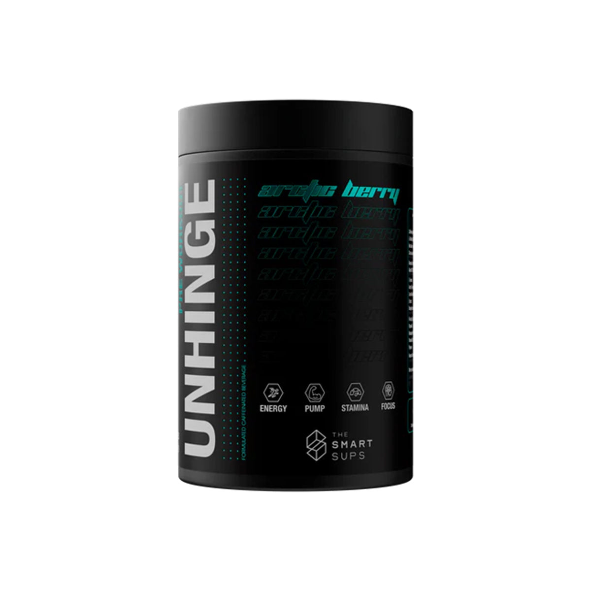 The Smart Sups Unhinge Preworkout Caffeinated Beverage Arctic Berry Flavour