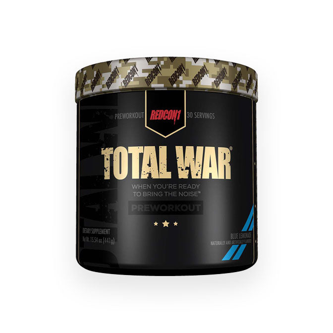 Redcon1 Total War Pre-workout 30 servings 441g - Blue Lemonade Flavour