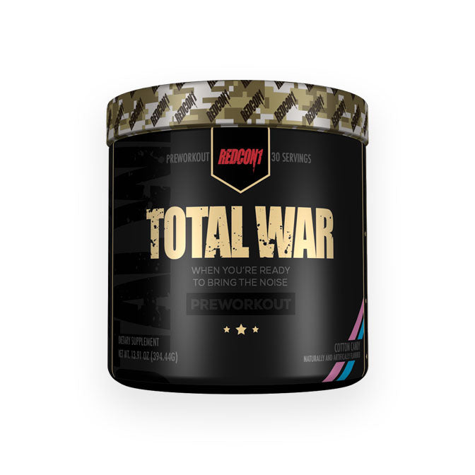 Redcon1 Total War Pre-workout 30 servings 423g - Cotton Candy Flavour