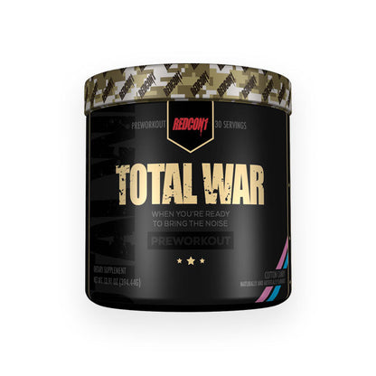 Redcon1 Total War Pre-workout 30 servings 423g - Cotton Candy Flavour