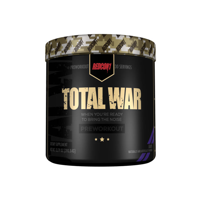 Redcon1 Total War Pre-workout 30 servings 423g - Grape Flavour