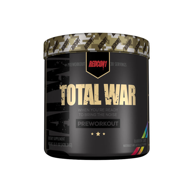 Redcon1 Total War Pre-workout 30 servings 428g - Rainbow Candy Flavour