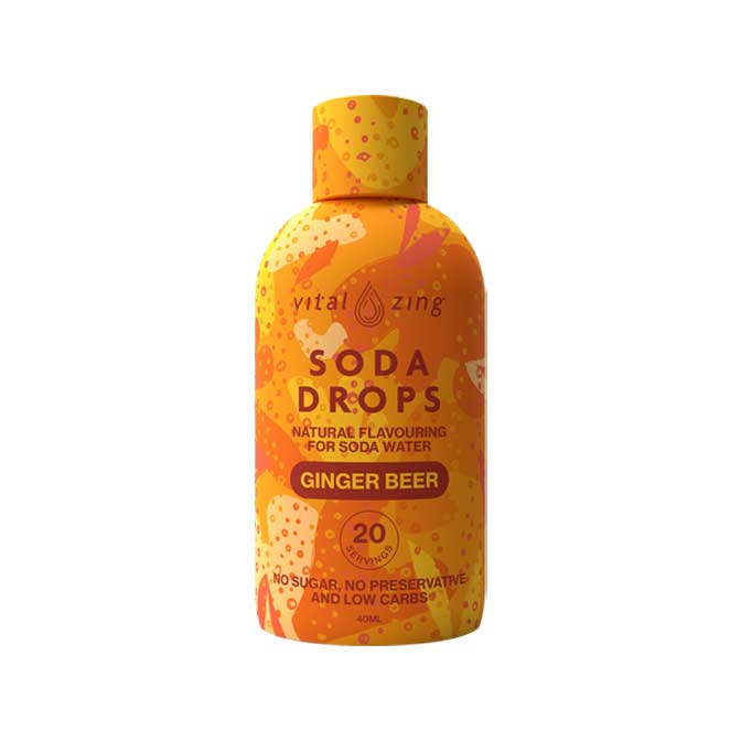 Vital Zing Soda Drops Ginger Beer