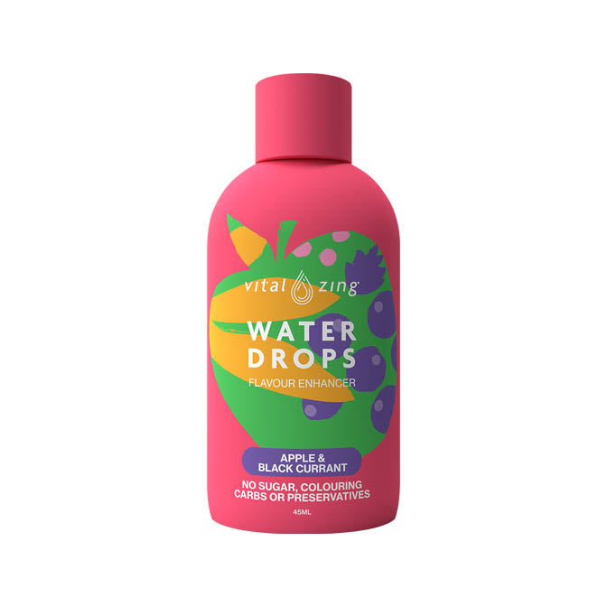 Vital Zing Water Drops Flavour Enhancer Apple & Blackcurrant Flavour
