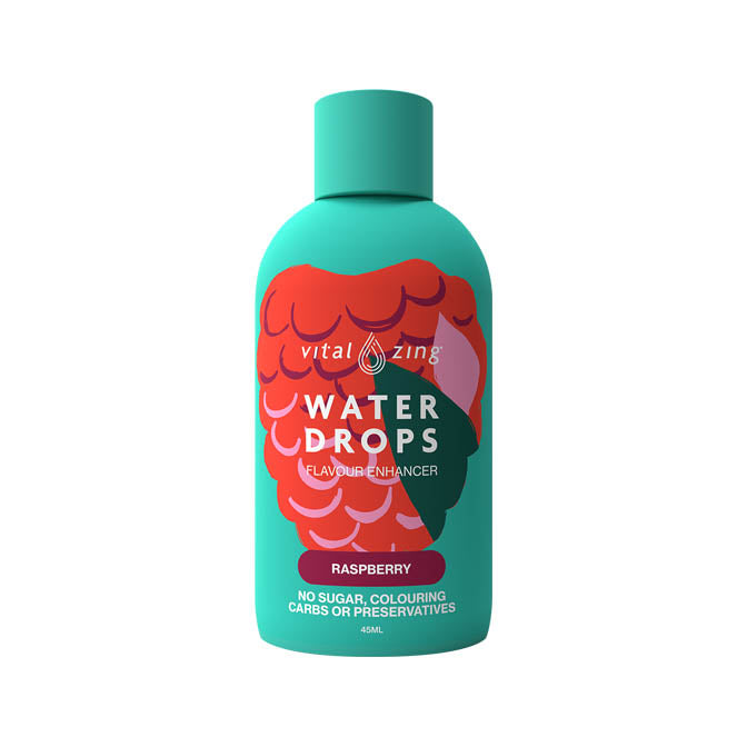 Vital Zing Water Drops Flavour Enhancer Raspberry Flavour