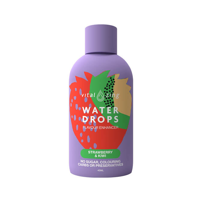 Vital Zing Water Drops Flavour Enhancer Strawberry & Kiwi Flavour