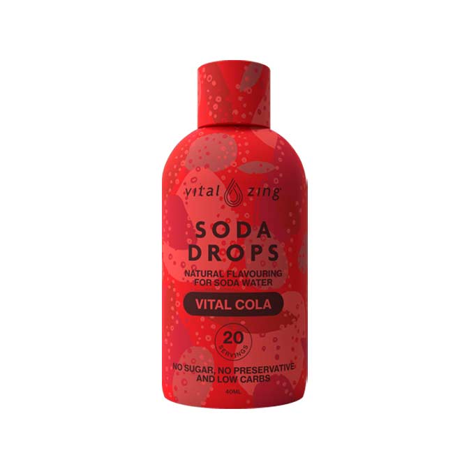 Vital Zing Soda Drops Cola Flavour 40mL