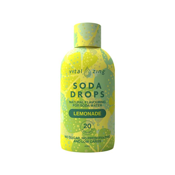 Vital Zing Soda Drops Lemonade