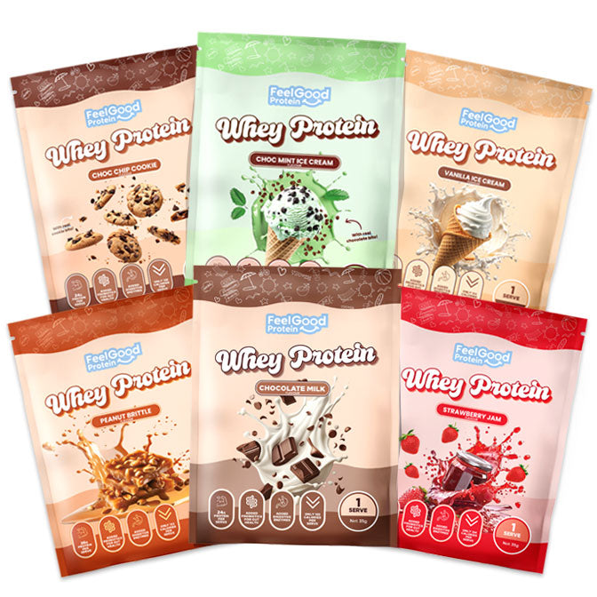 Whey Protein by Feel Good Protein Sample Pack
