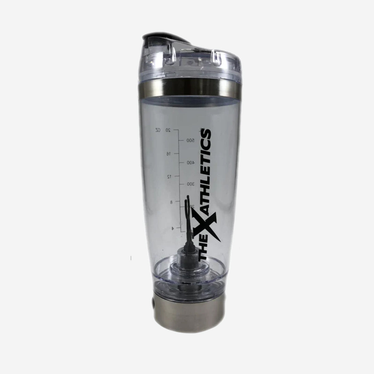 the X Athletics 600mL vortex shaker - electric/automatic shaker