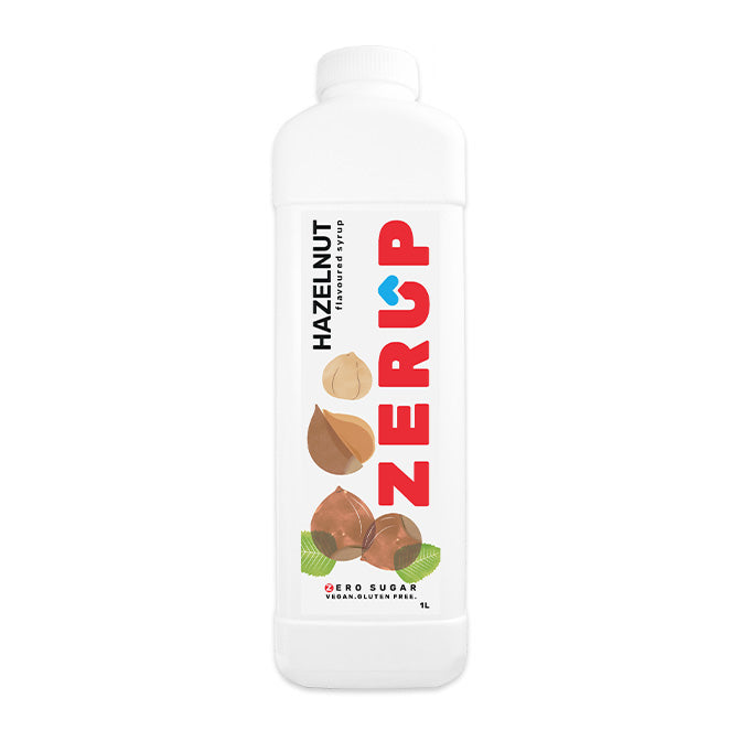 Zerup Zero Sugar Syrup Hazelnut 1L