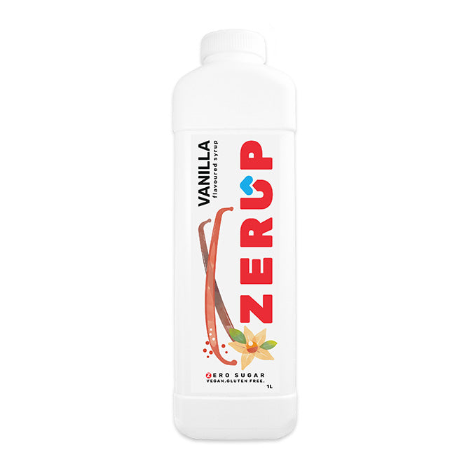 Zerup Zero Sugar Syrup Vanilla 1L
