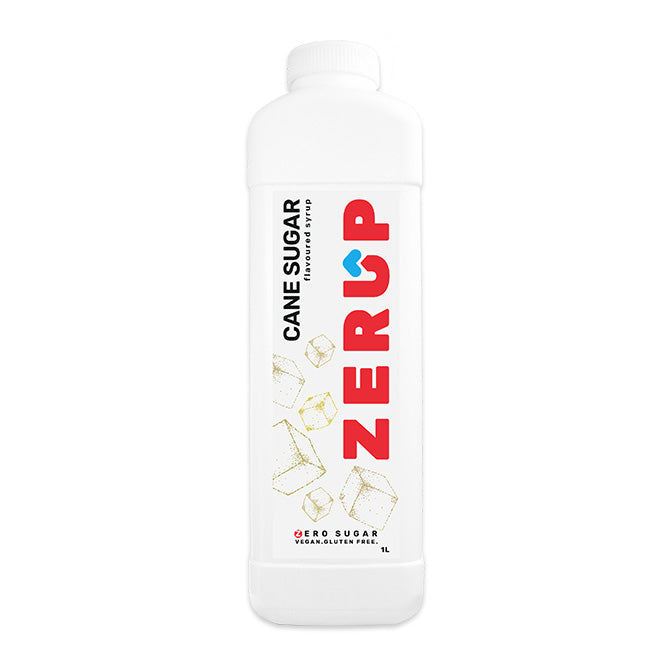 Zerup Zero Sugar Free Syrup Cane Sugar Flavour