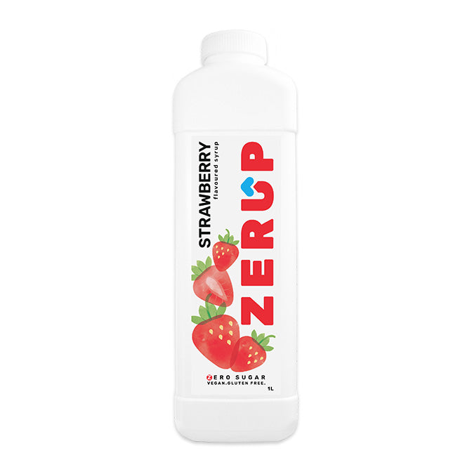 Zerup Zero Sugar Free Syrup Strawberry Flavour